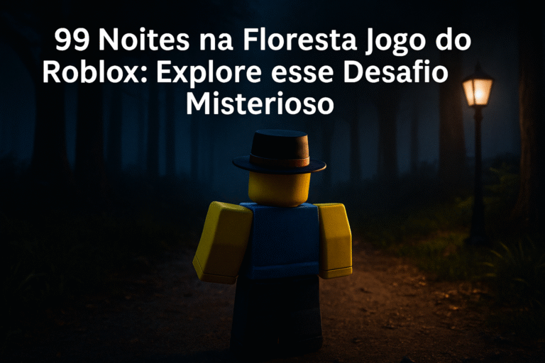 99 Noites na Floresta Jogo do Roblox Explore esse Desafio Misterioso
