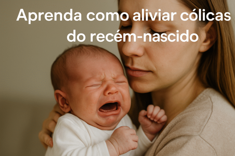 Cólica em Recém-Nascido Causas, Sintomas e Técnicas Naturais para Aliviar o Desconforto do Bebê