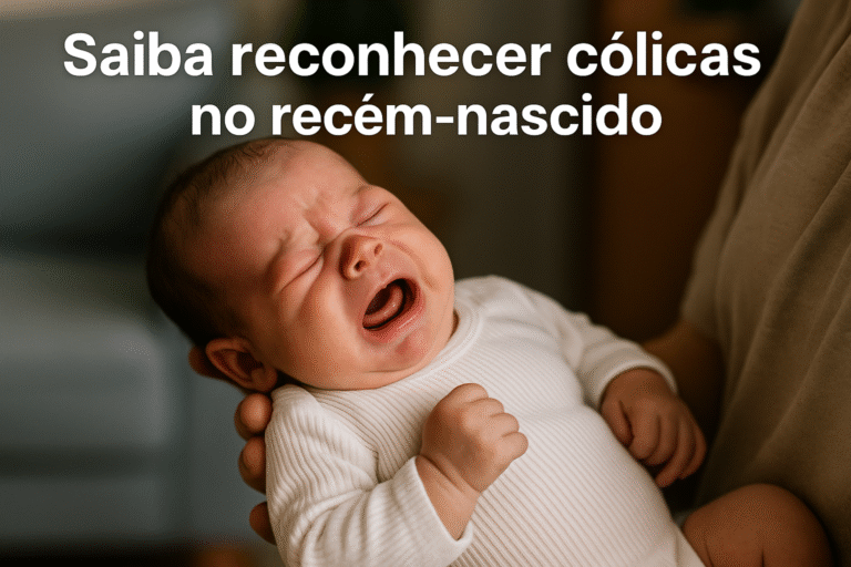 Cólica ou Algo Mais Aprenda a Diferenciar Sinais de Alerta no Recém-Nascido