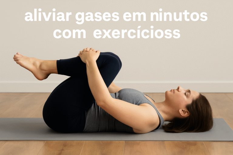 Como Aliviar Gases em Minutos Exercícios, Posições e Técnicas Naturais que Funcionam