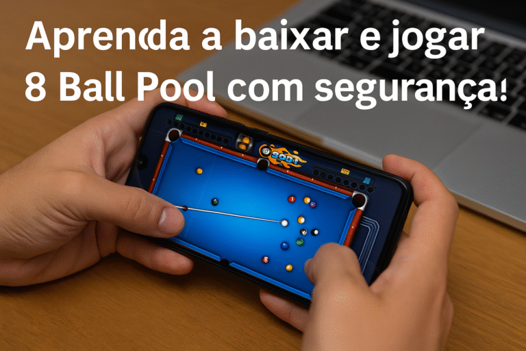 Como Baixar e Jogar 8 Ball Pool com Segurança Evite Golpes e Jogue Sem Travar
