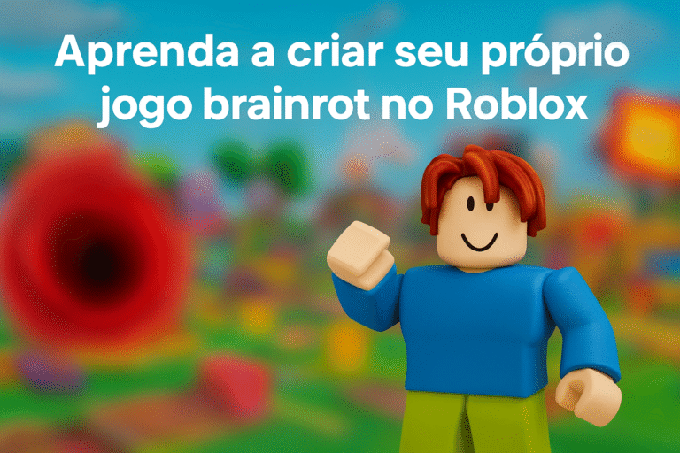 Como Criar Seu Próprio Jogo Brainrot no Roblox Guia Simples, Engraçado e 100% Caótico