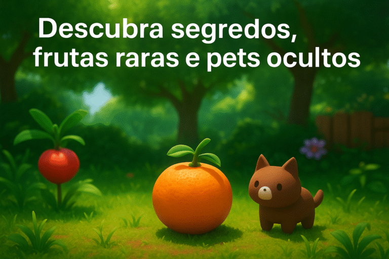 Crescer um Jardim Roblox Guia Completo de Segredos, Frutas Raras e Itens Ocultos