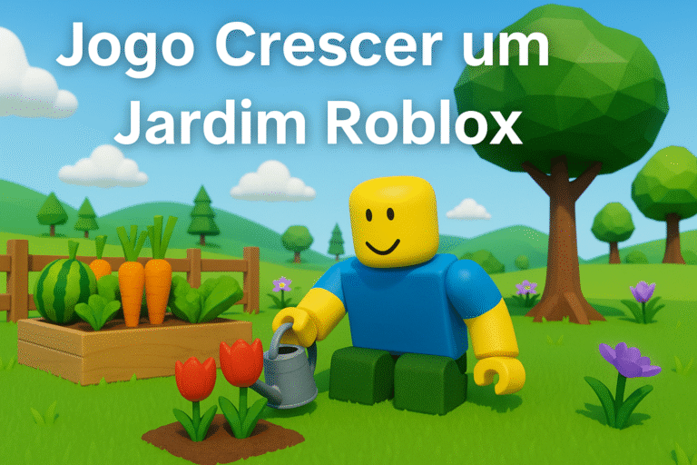Jogo Crescer um Jardim Roblox Descubra esse Universo Encantador