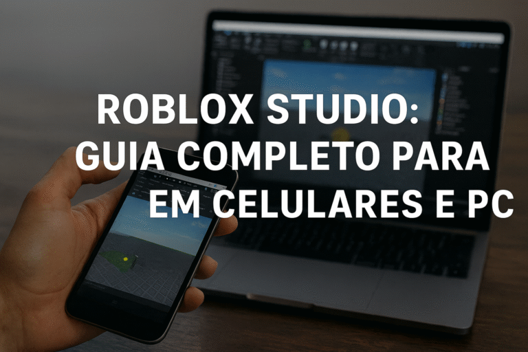 Roblox Studio Guia Completo para Usar em Celulares e PCs Fracos sem Perder Desempenho