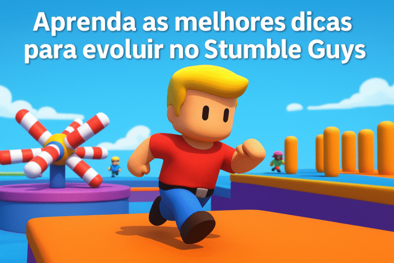 Como Evoluir Rápido no Stumble Guys e Vencer Mais Corridas Dicas Que Realmente Funcionam