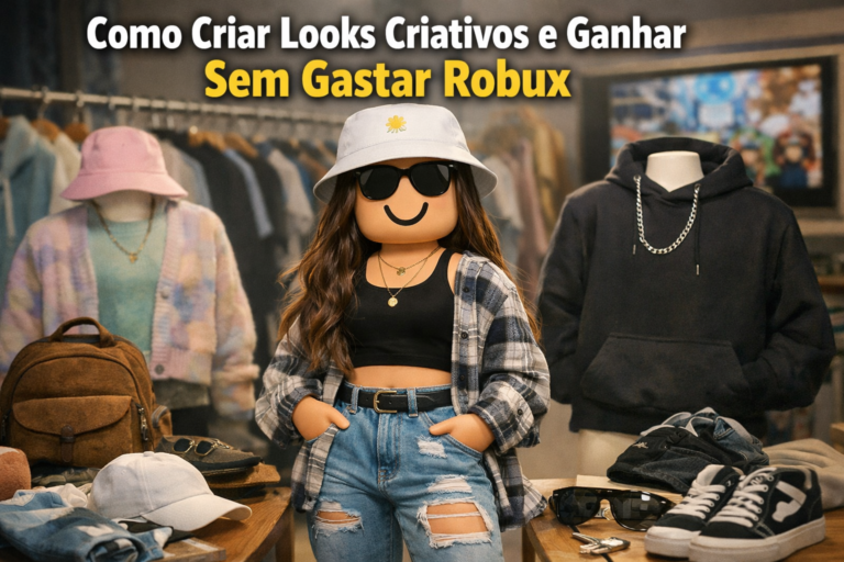 Como Criar Looks Criativos e Ganhar Sem Gastar Robux