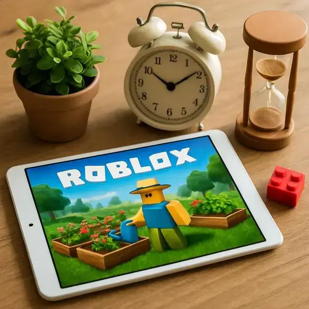 Crescer um Jardim no Roblox é Muito Demorado? Veja Como Evoluir Rápido Sem Gastar Robux